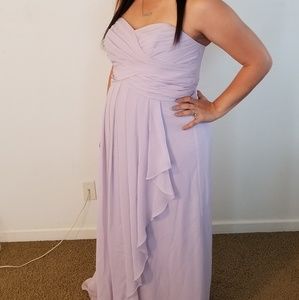 David's Bridal Dress- color Iris